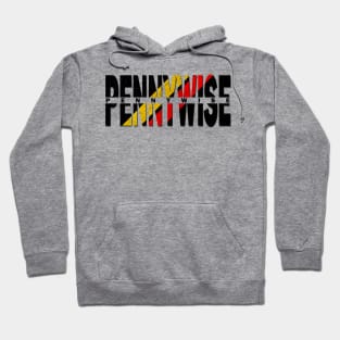 vintage typo Pennywise Hoodie